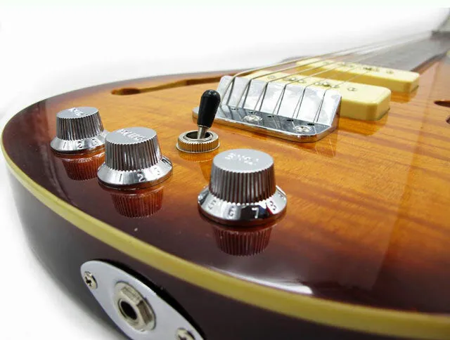 Vorson Lap Steel 6-String Guitar in Sunburst Finish