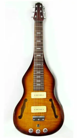Vorson Lap Steel 6-String Guitar in Sunburst Finish