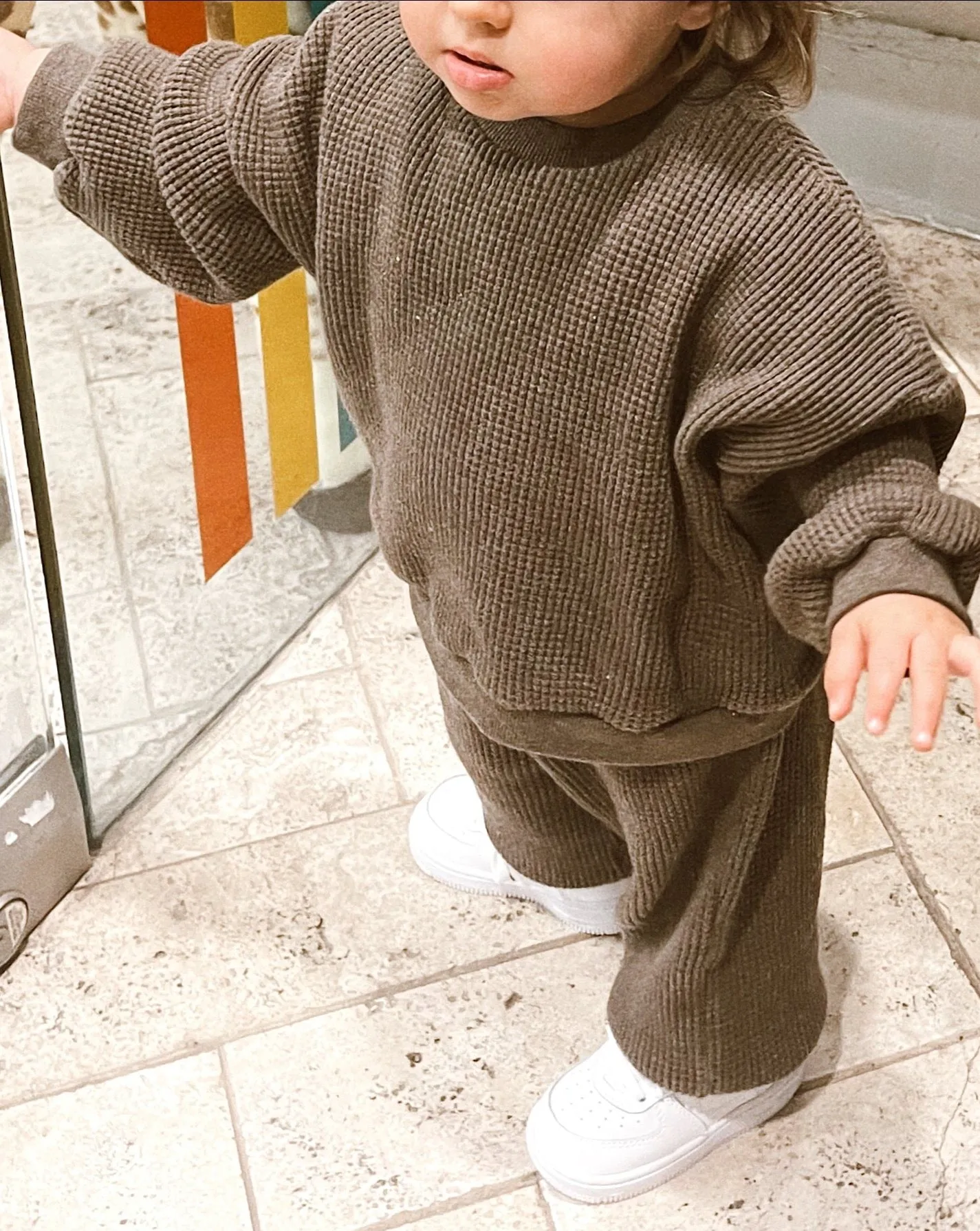 WAFFLE "KIDS" SET - HAZELNUT