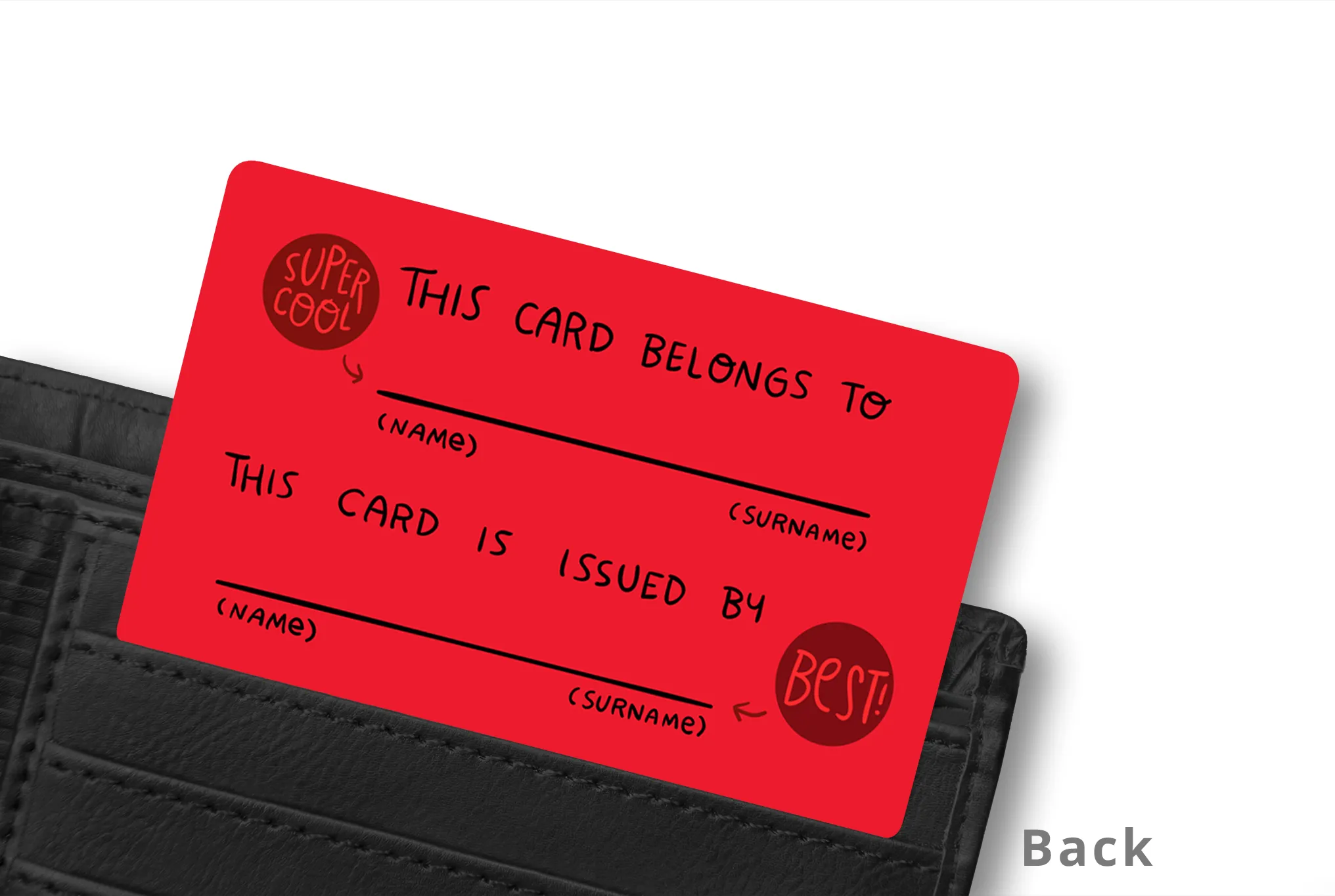 Wallet Card / Best Brother