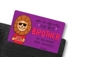 Wallet Card / Best Brother