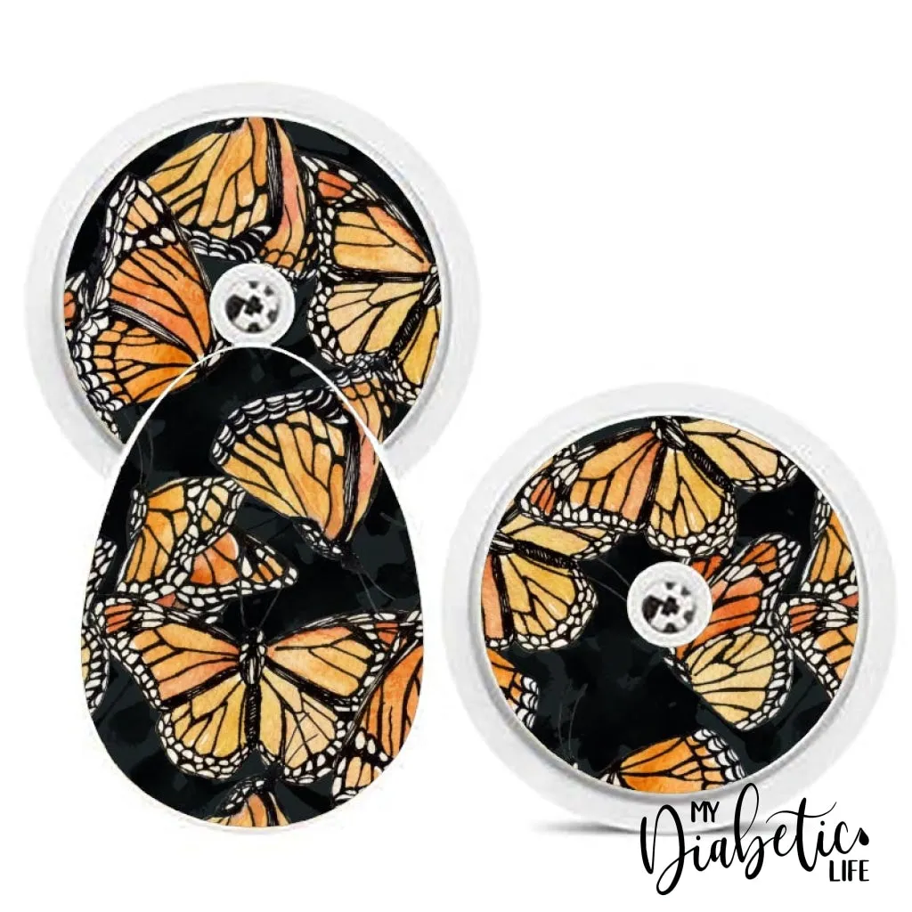 Wandering Monarch - Bubble Reader Sticker
