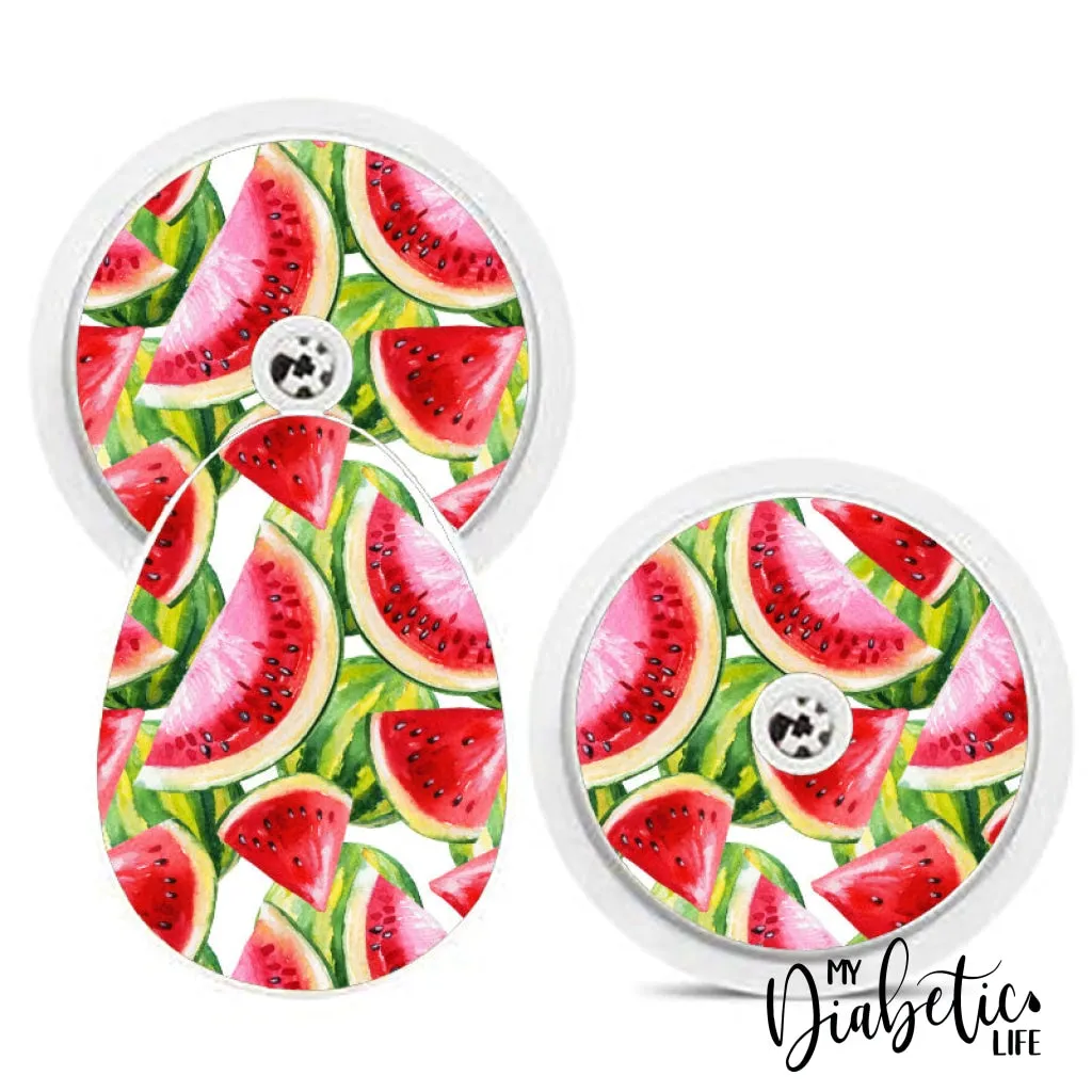 Watermelon Slices - Bubble Reader Sticker