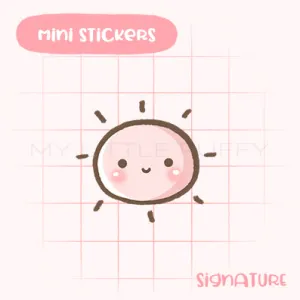 Weather Planner Sticker/ Sunny