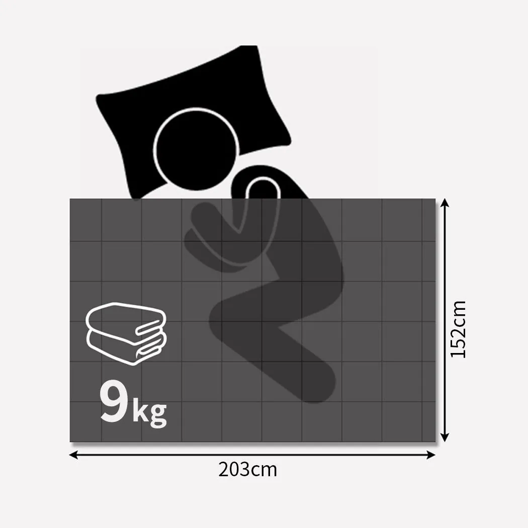 Weighted Blanket Heavy Gravity Deep Relax 9KG Adult Double Mink