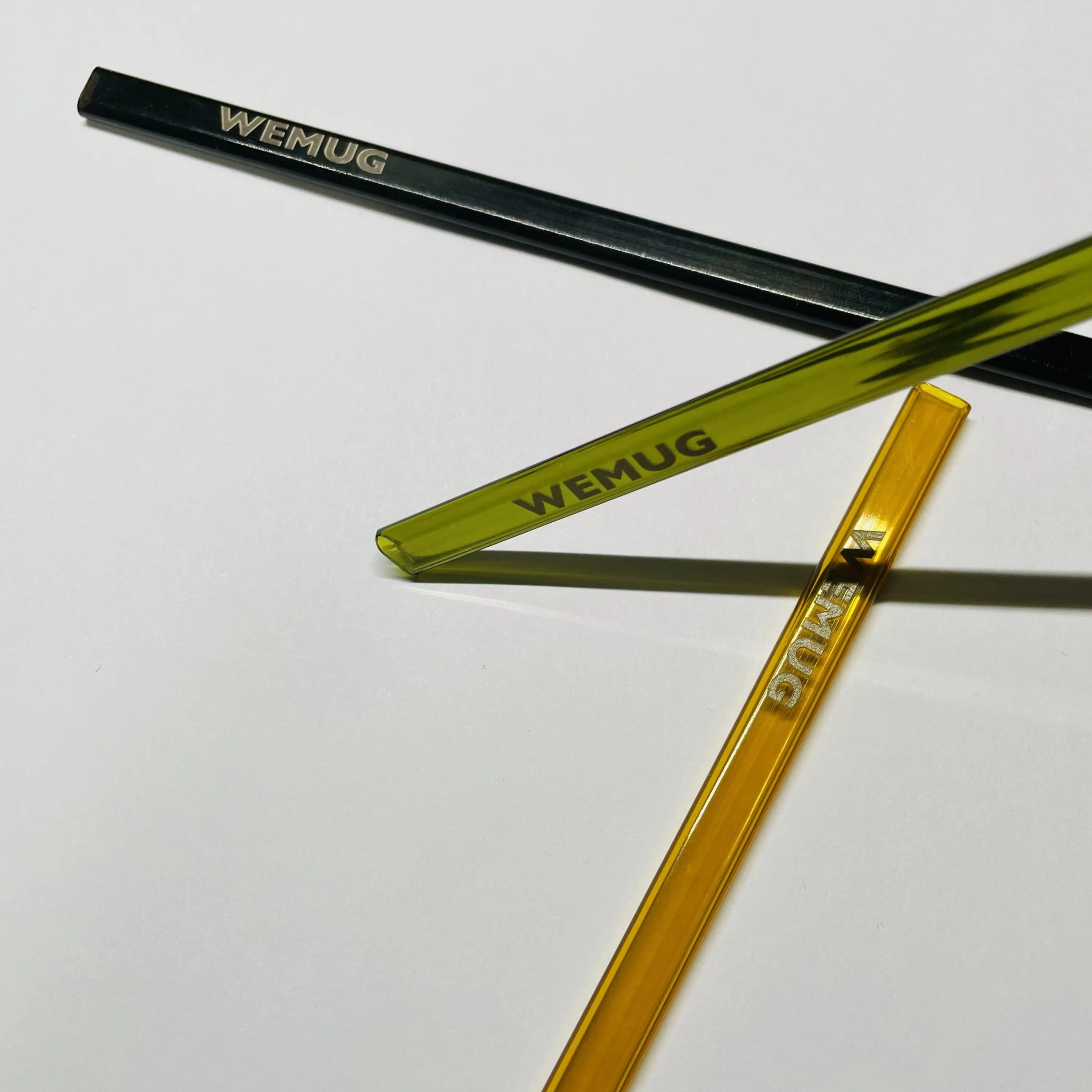 WEMUG Coffeehouse Hot-sip Straw -3 colors
