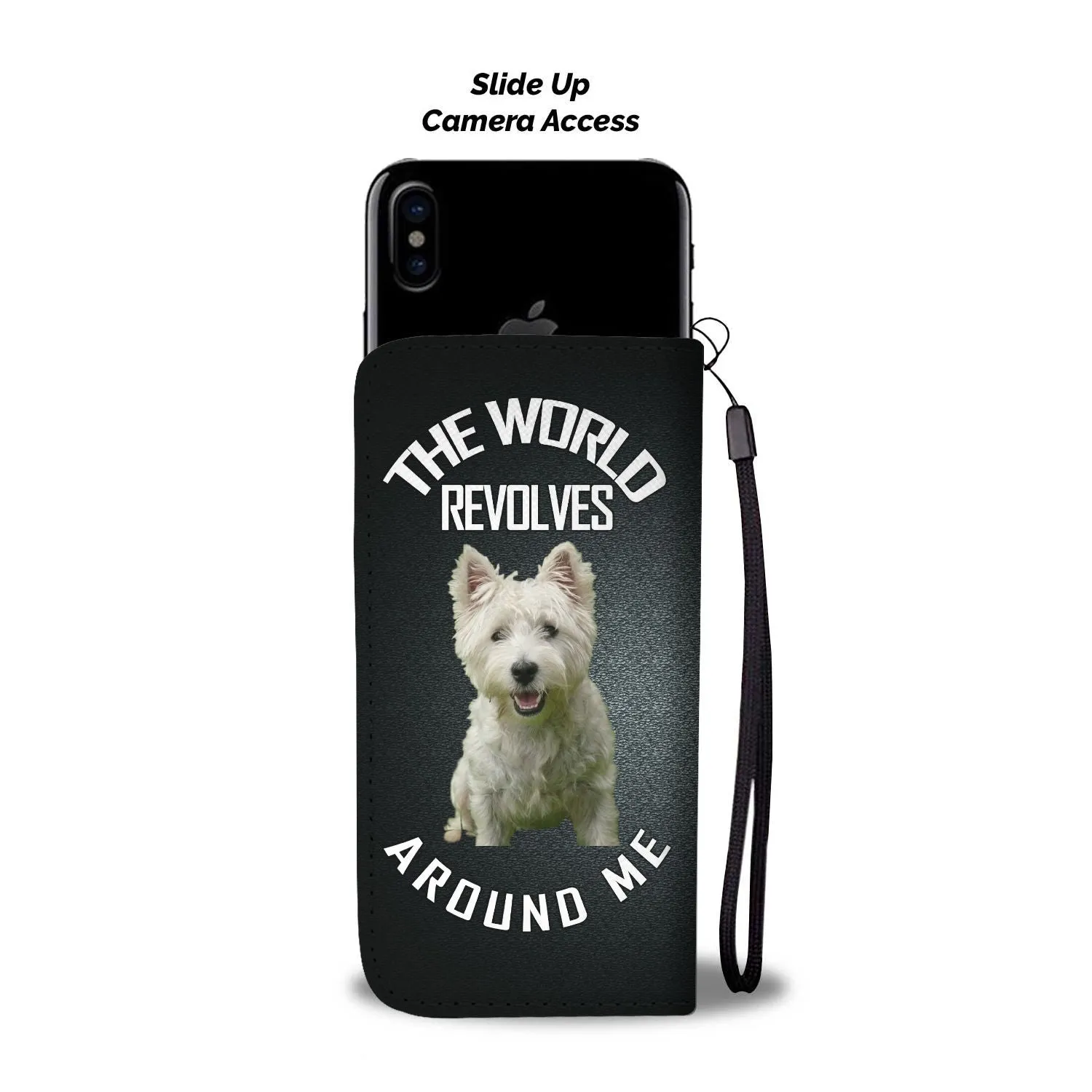 Westie World Phone Case Wallet