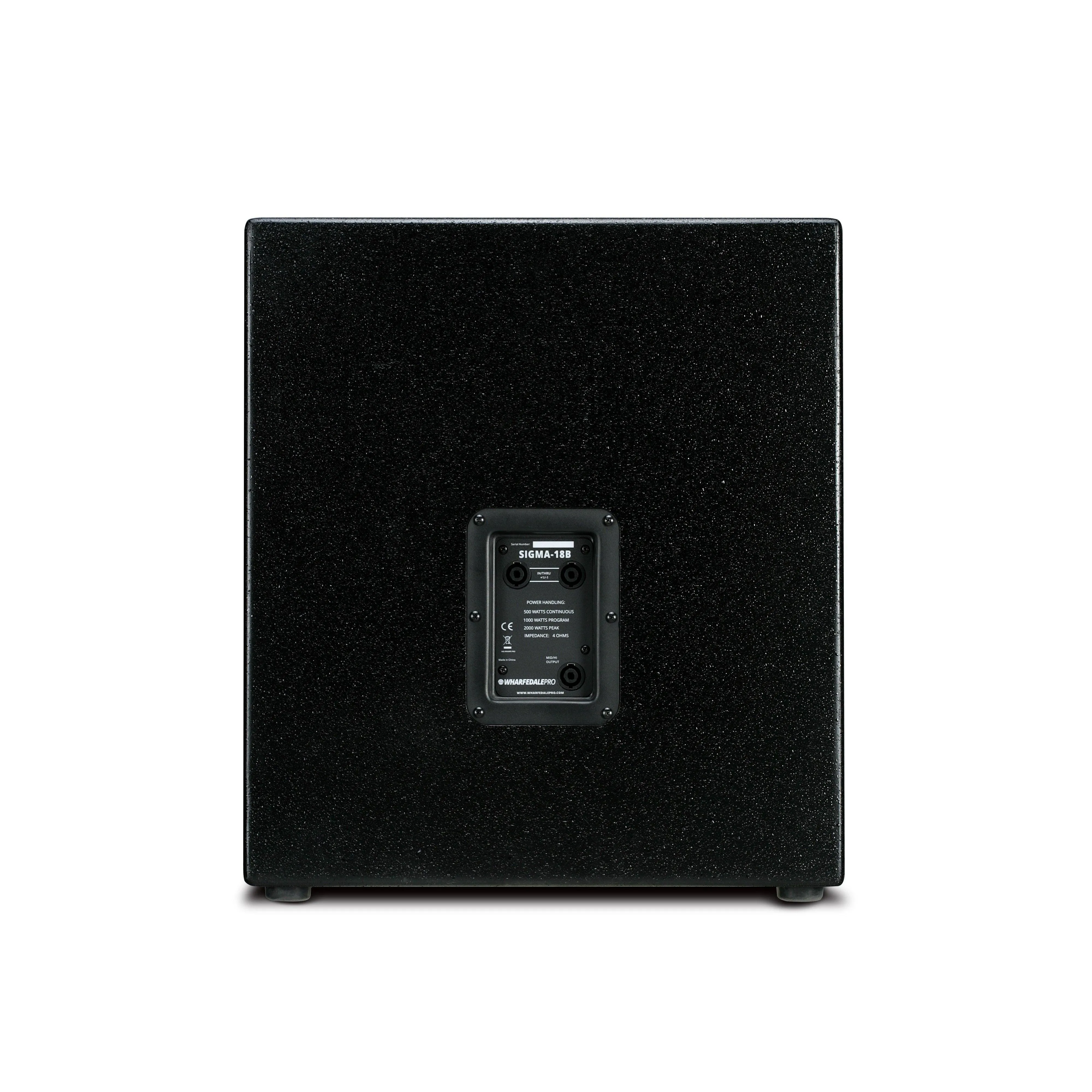 Wharfedale Pro SIGMA18B	Subwoofer Passive 1x18" 500W RMS Wooden Paint Body