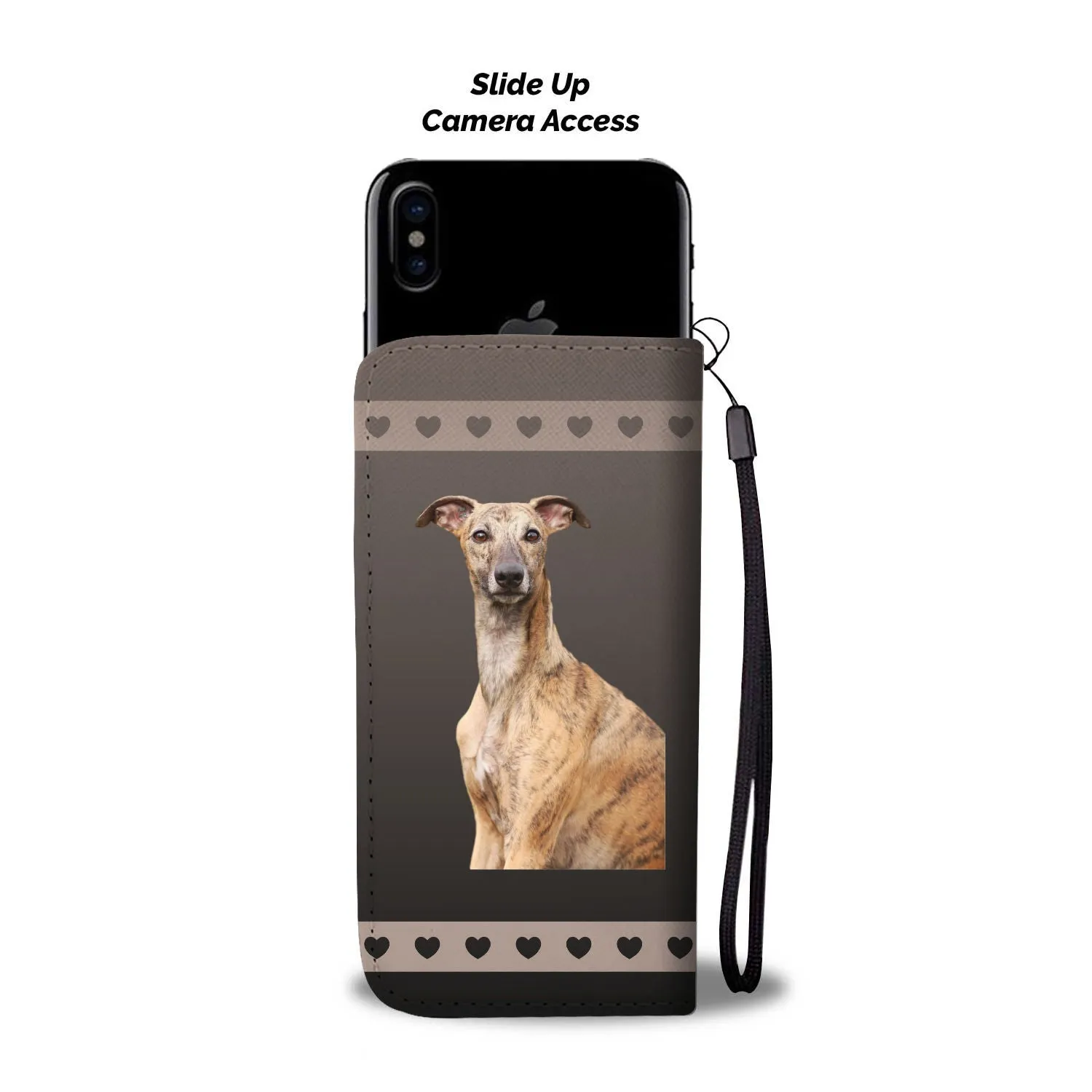 Whippet Phone Case Wallet