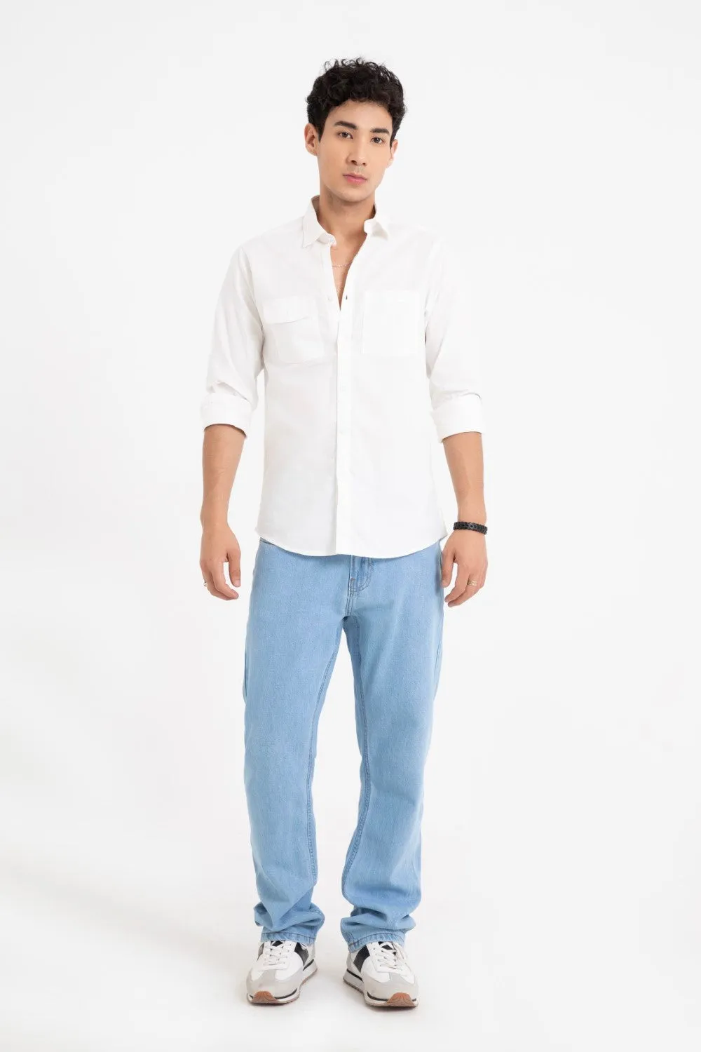 White Casual Shirt