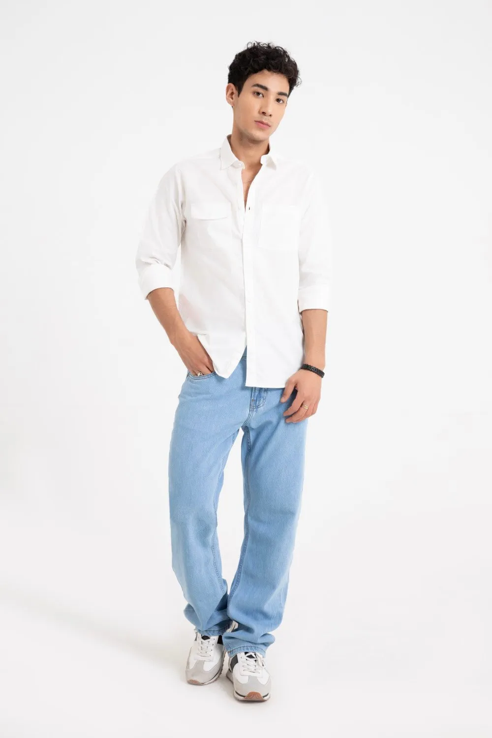 White Casual Shirt
