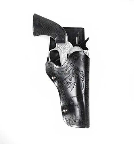 Wild West Cap Play Set – 5 Piece Western Toys for Kids | Cowboy Sheriff Cap Blaster with Handcuffs | Ring Caps Sold Separately - Maxx Action