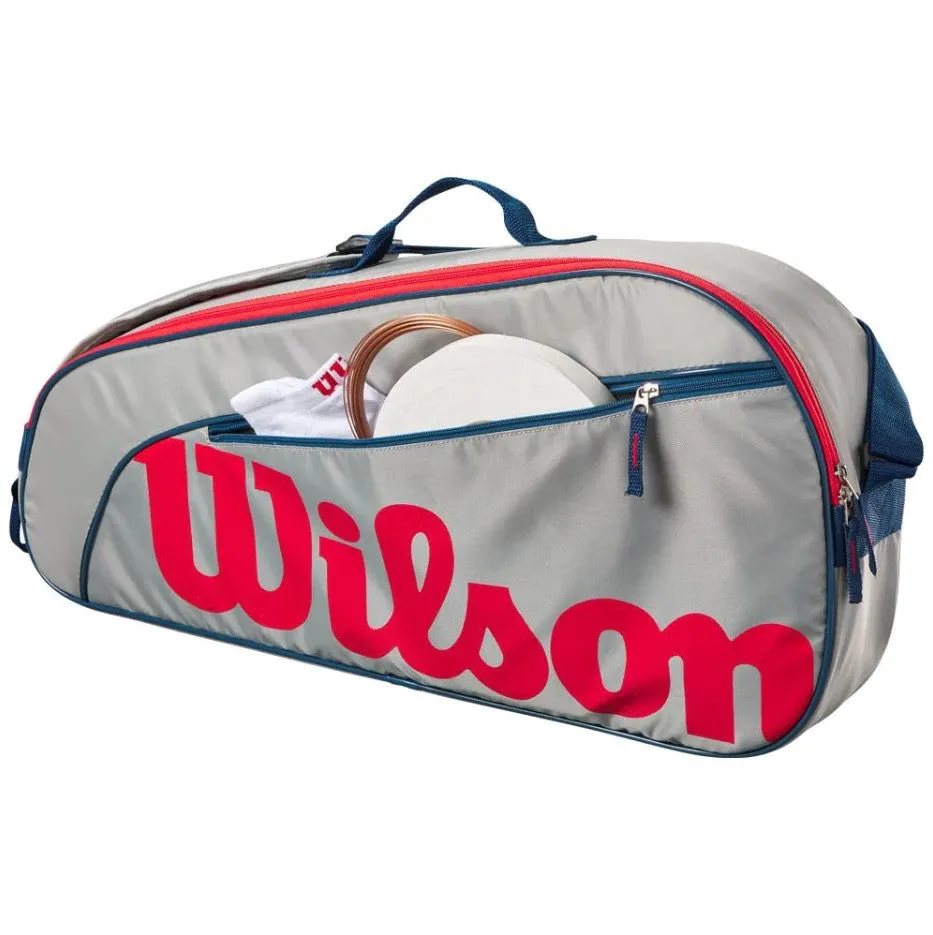 Wilson Junior 3 Pack - Grey EQT/Red