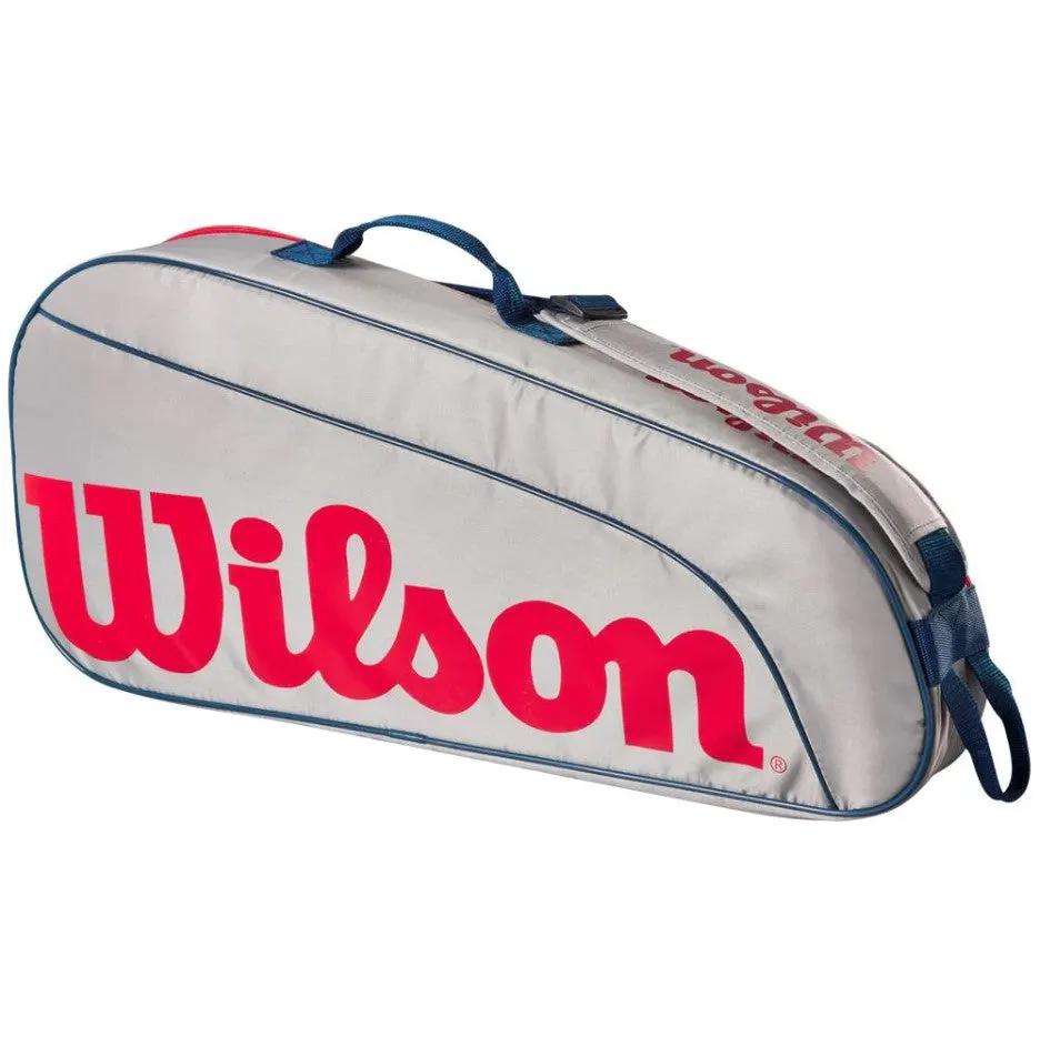 Wilson Junior 3 Pack - Grey EQT/Red