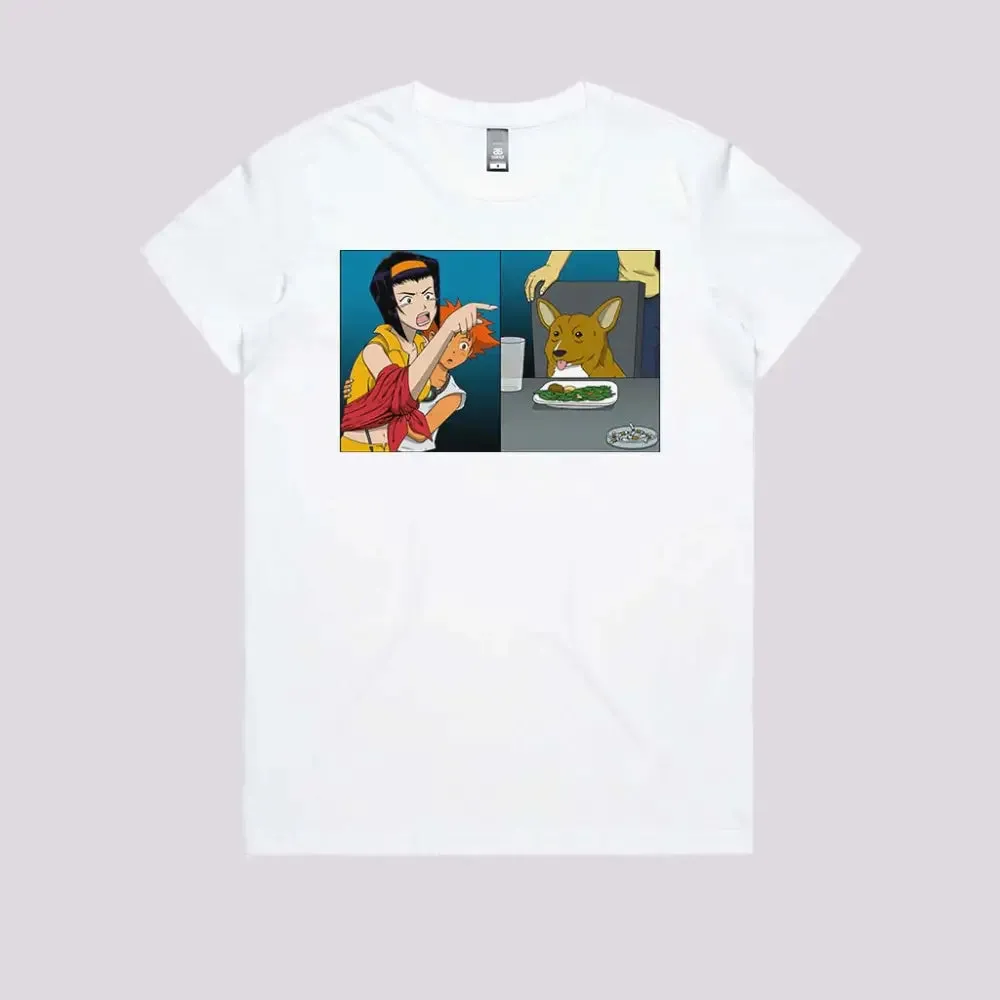 Woman vs Data Dog T-Shirt