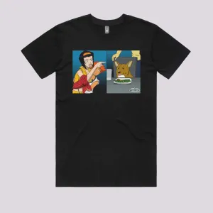 Woman vs Data Dog T-Shirt