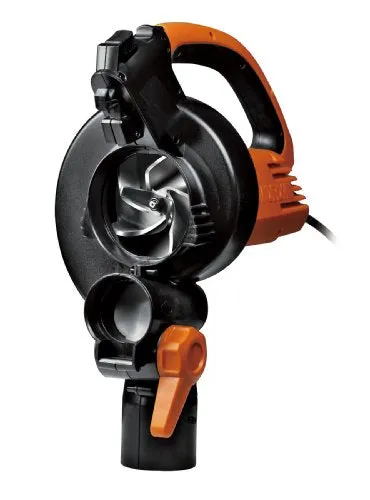 WORX WG509 TRIVAC 12 Amp 3-In-1 Electric Blower/Mulcher/Vacuum with Multi-Stage All Metal Mulching System, Black