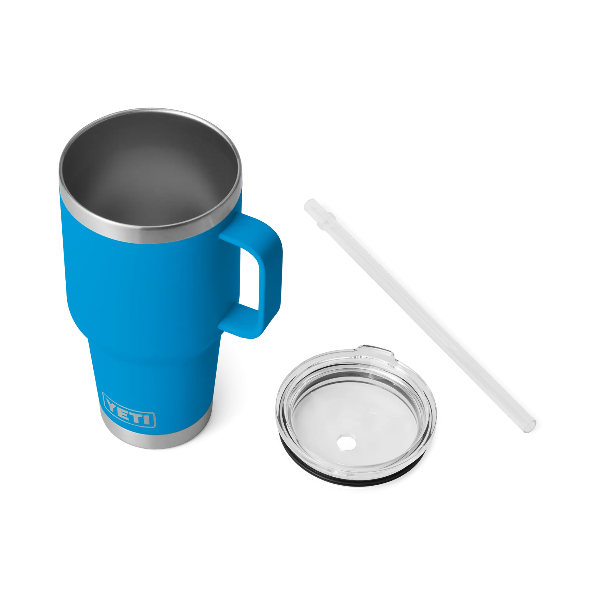 Yeti Rambler 35oz/1L Straw Mug - Big Wave Blue - Seasonal