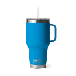 Yeti Rambler 35oz/1L Straw Mug - Big Wave Blue - Seasonal