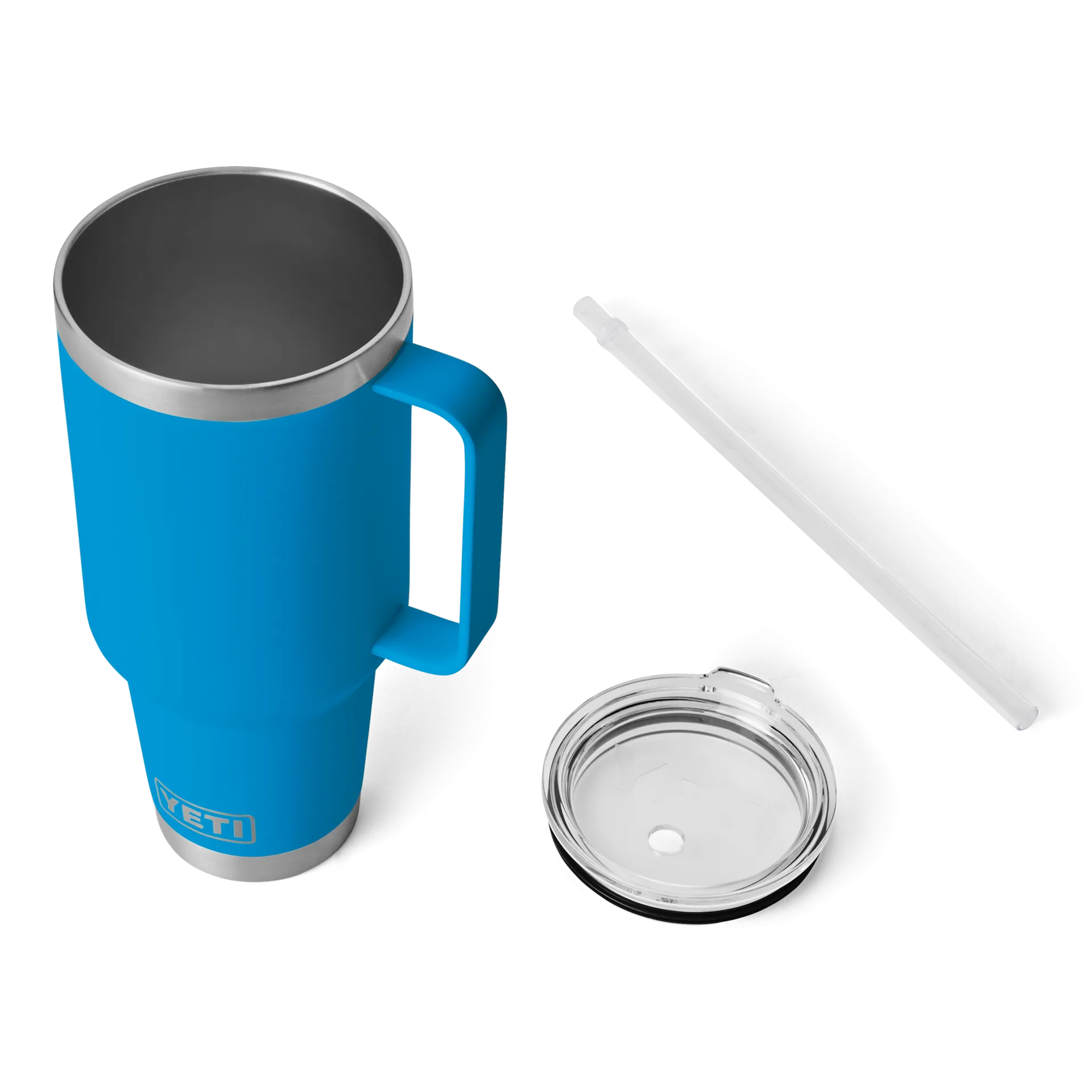 Yeti Rambler 42oz/1.2l Straw Mug - Big Wave Blue - Seasonal