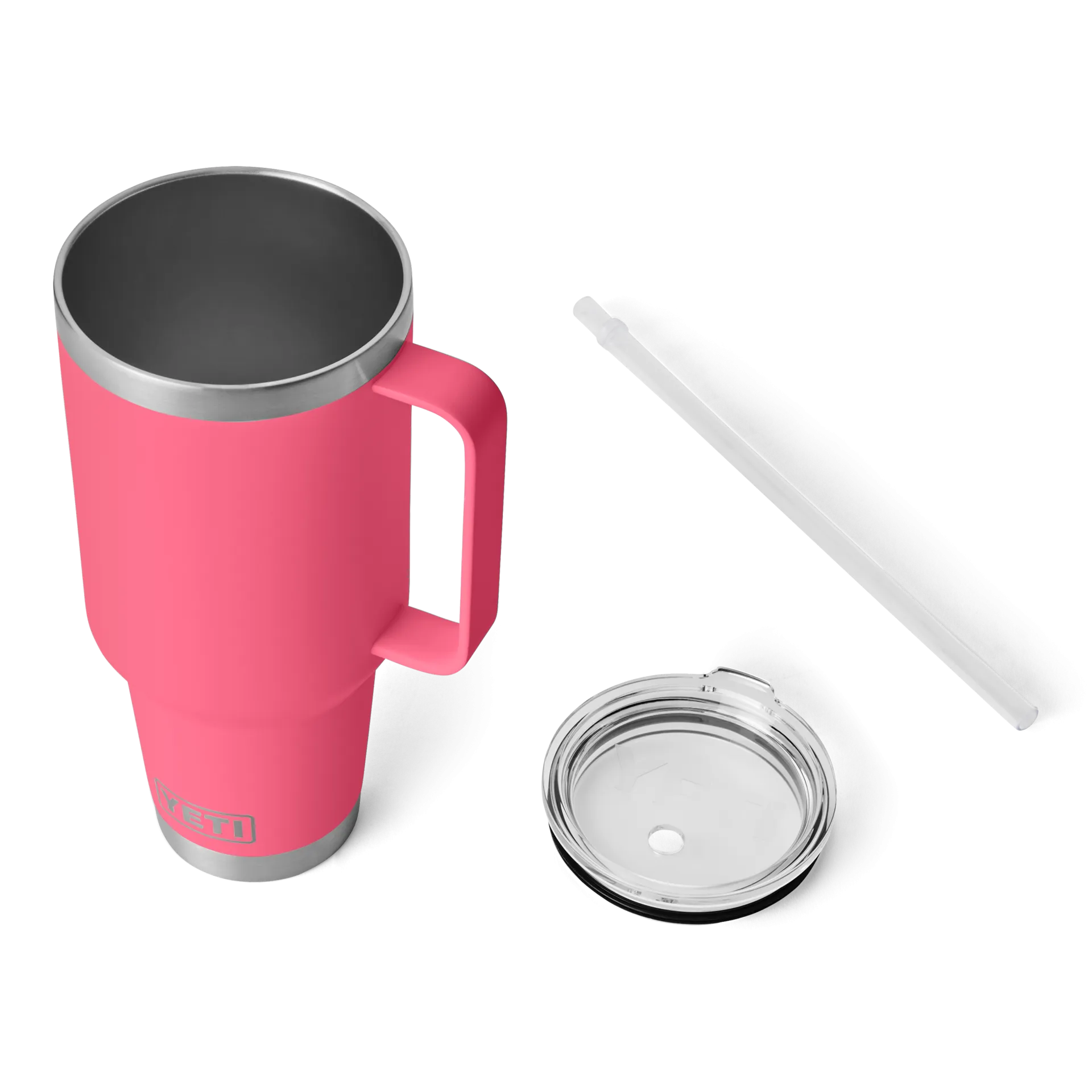 Yeti Rambler 42oz/1.2l Straw Mug - Tropical Pink - Seasonal