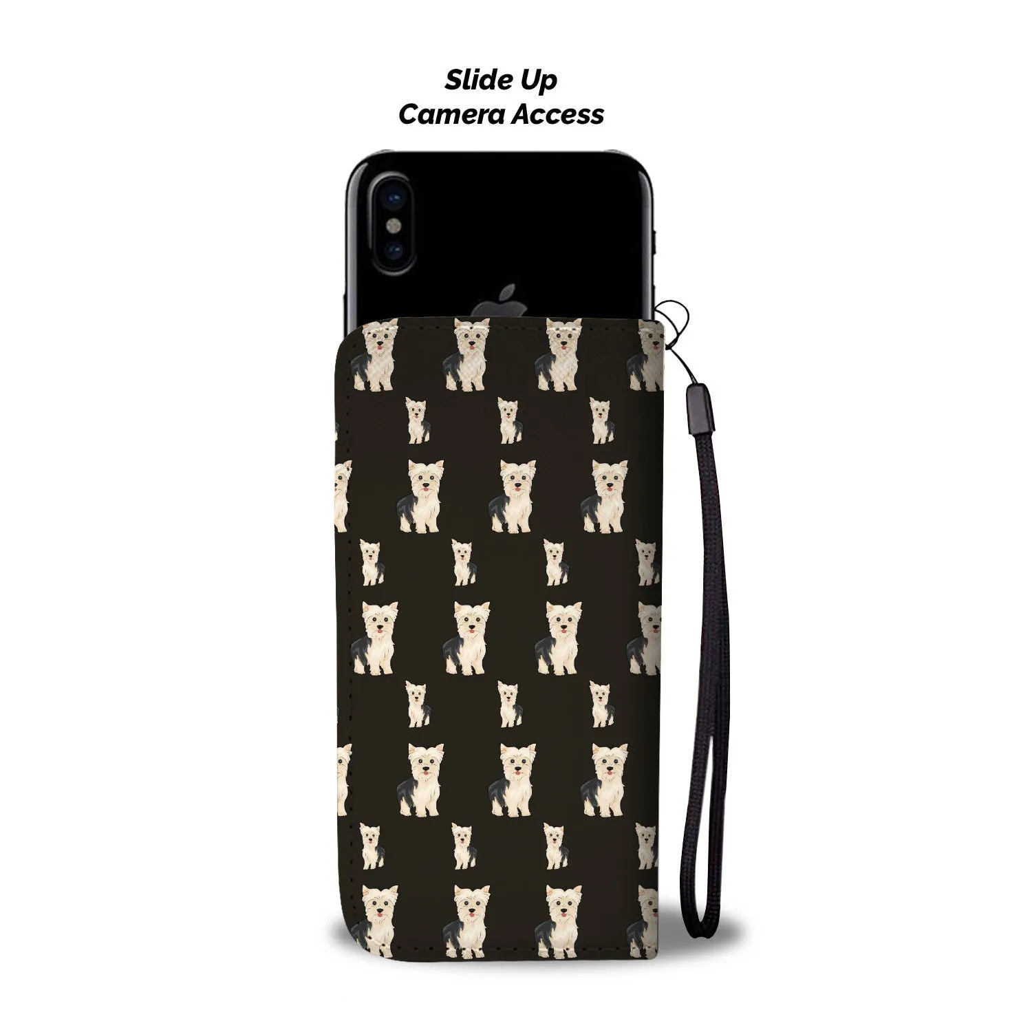 Yorkie Phone Case Wallet