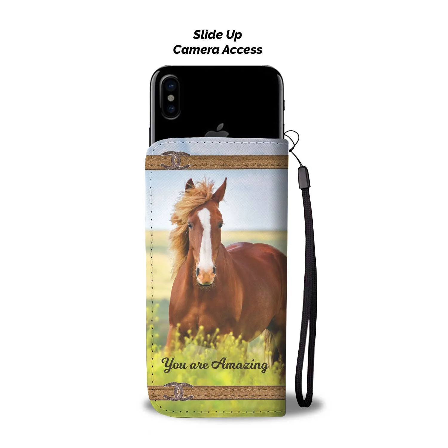 You Are Amazing Horse Wallet Case