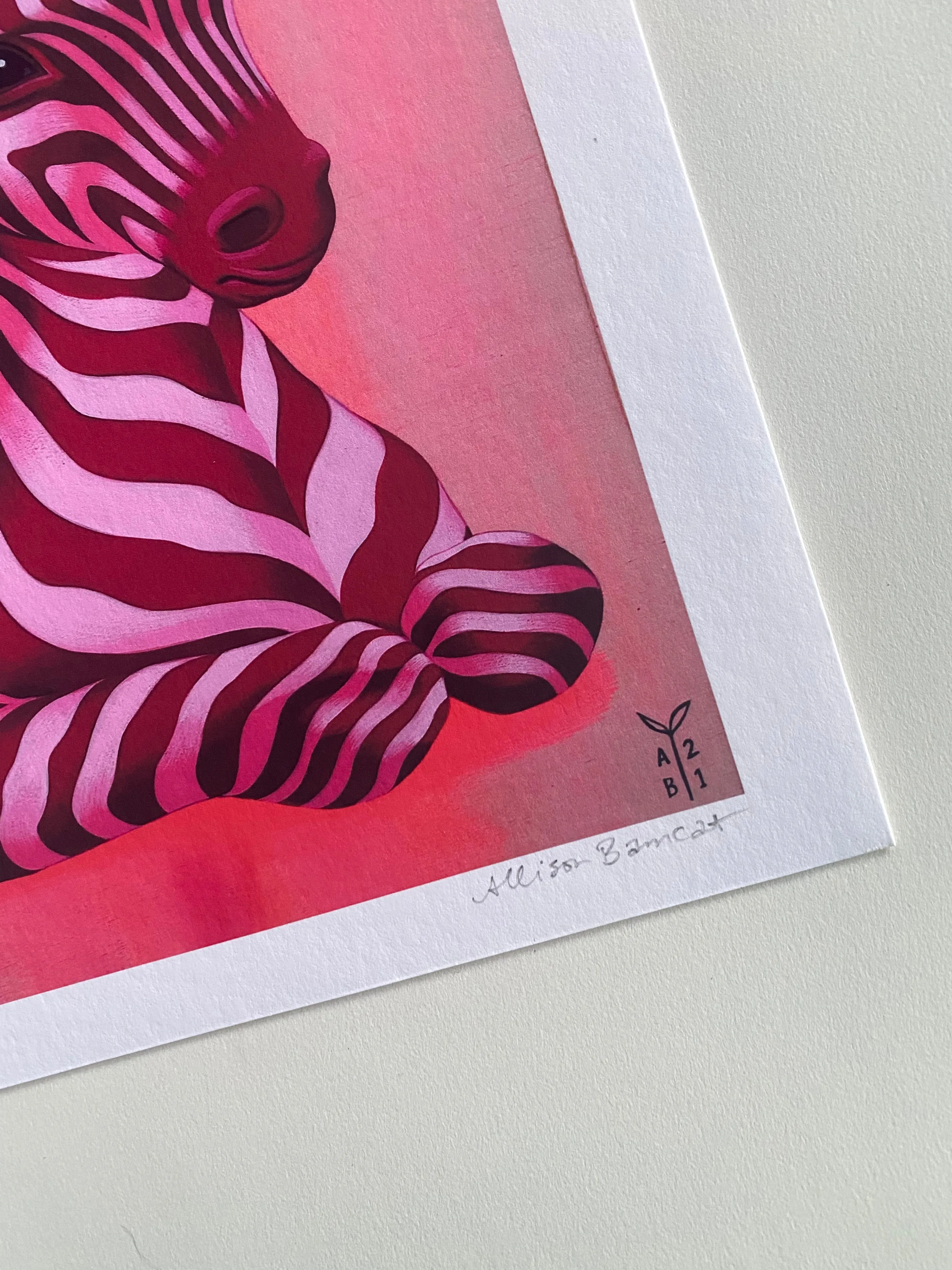 Zeberry Giclee Print
