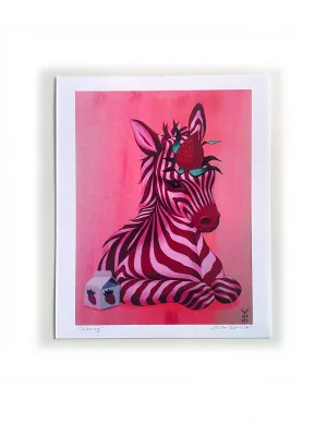 Zeberry Giclee Print