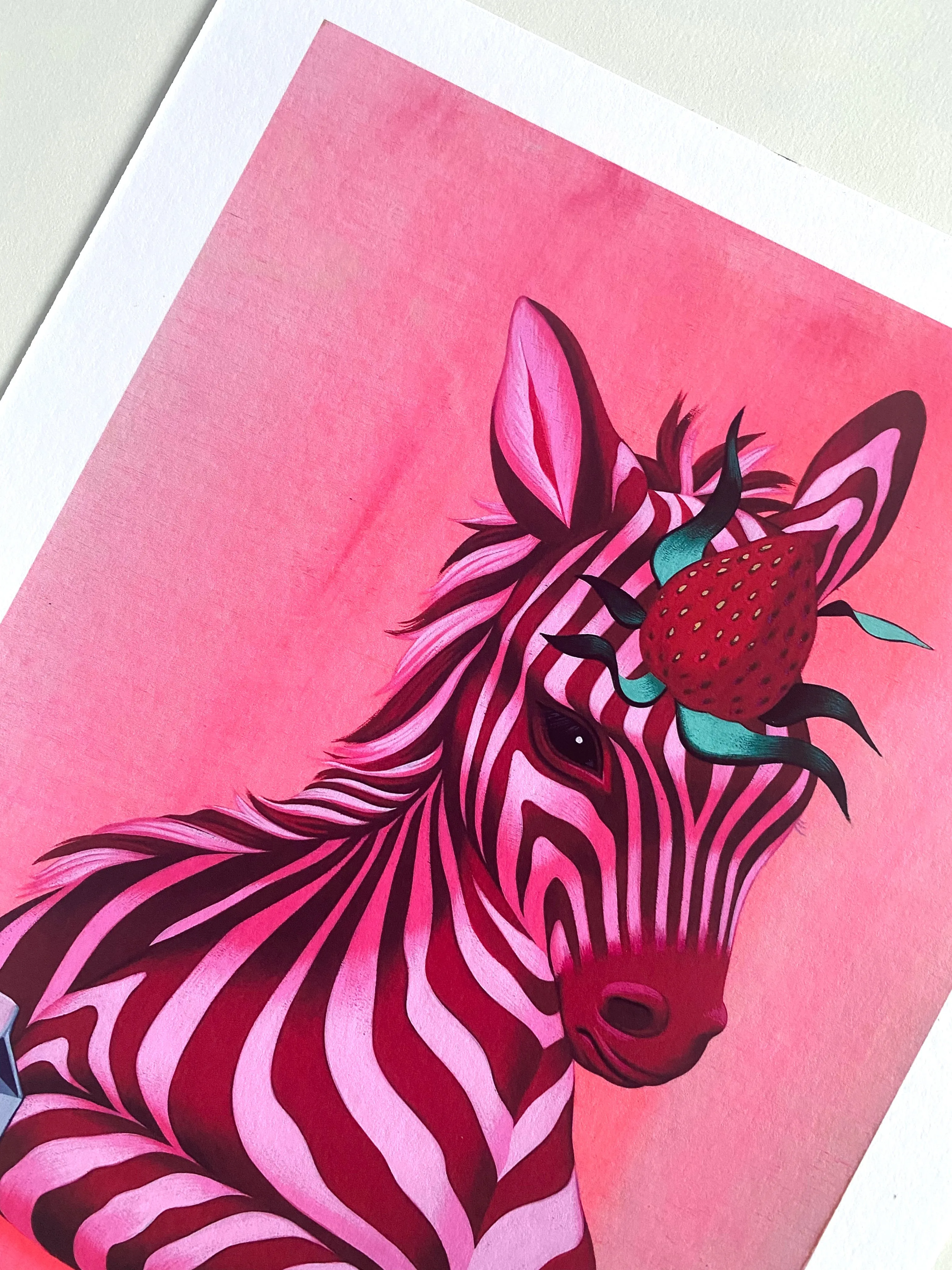 Zeberry Giclee Print