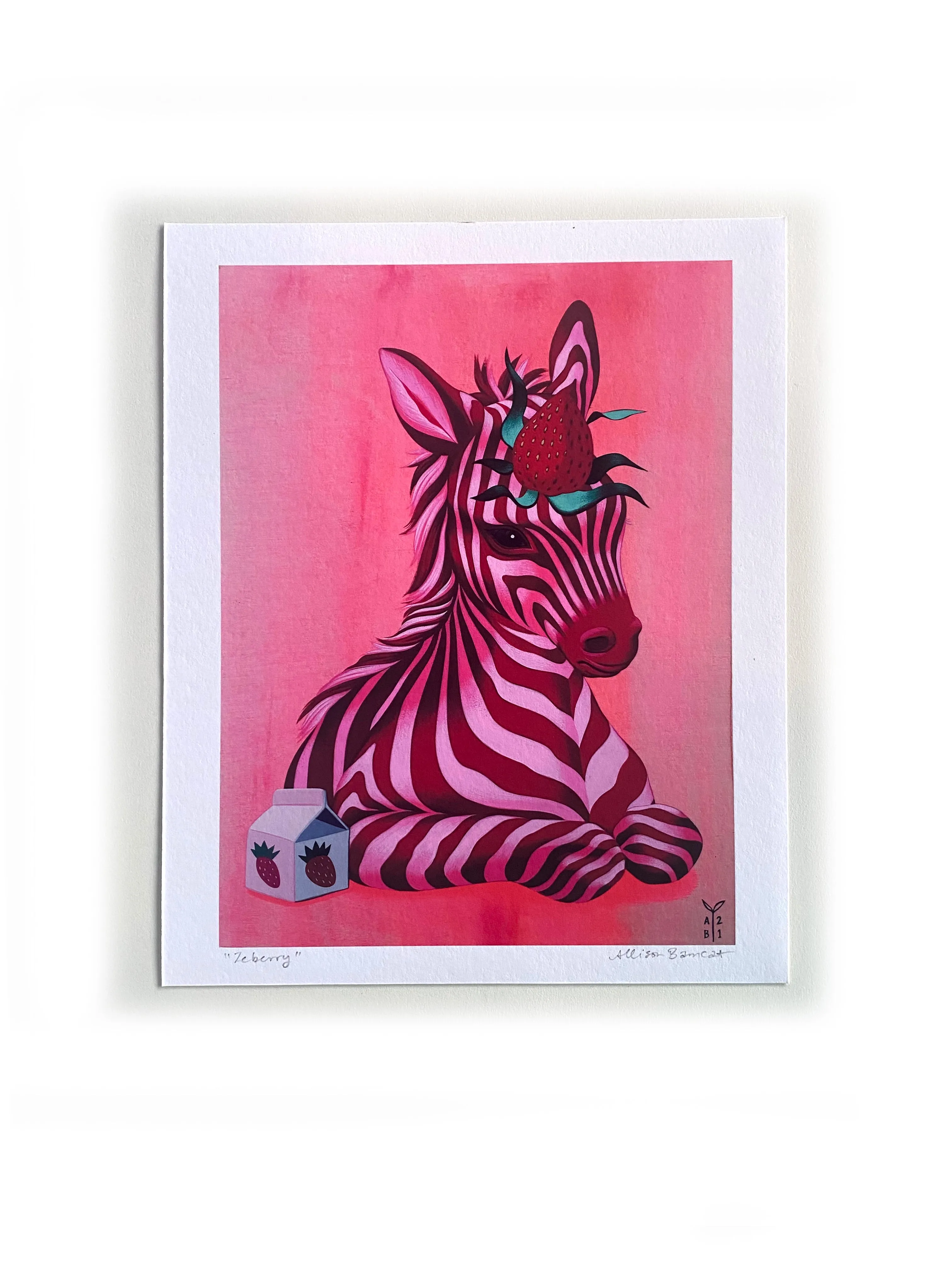 Zeberry Giclee Print