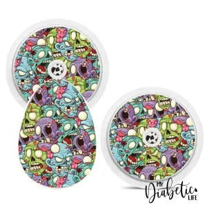 Zombies - Bubble Reader Sticker